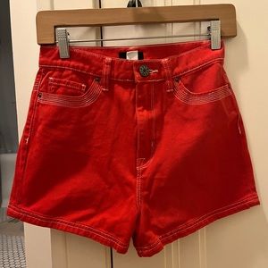 BDG Urban Outfitters Red Retro Style Shorts – Like New